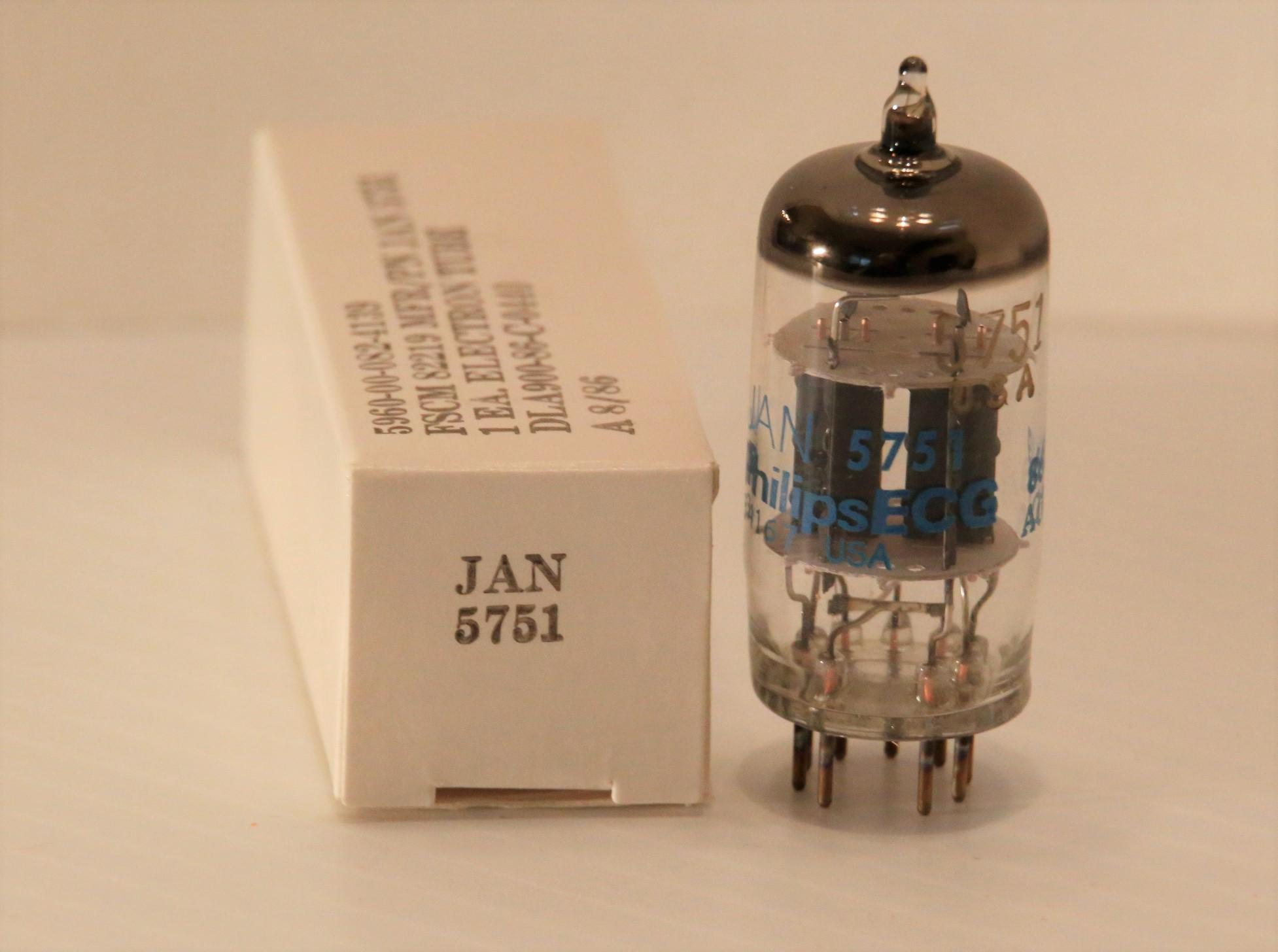 NOS JAN Philips 5751 | KCA NOS Tubes & Amplifier Repair